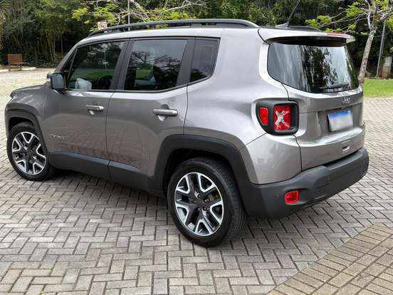 JEEP-RENEGADE-1.8 16V FLEX LONGITUDE 4P AUTOMÁTICO JEEP-RENEGADE-2018