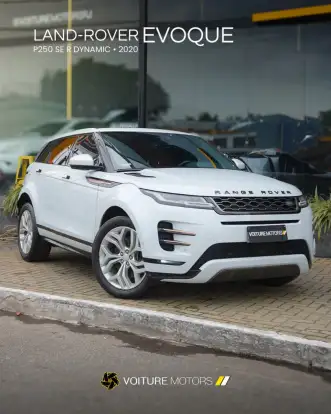 LAND ROVER-RANGE ROVER EVOQUE-2.0 P250 FLEX R-DYNAMIC SE AWD AUTOMÁTICO LAND ROVER-RANGE ROVER EVOQUE-2020