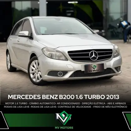 MERCEDES-BENZ B 200 1.6 TURBO GASOLINA 4P AUTOMÁTICO