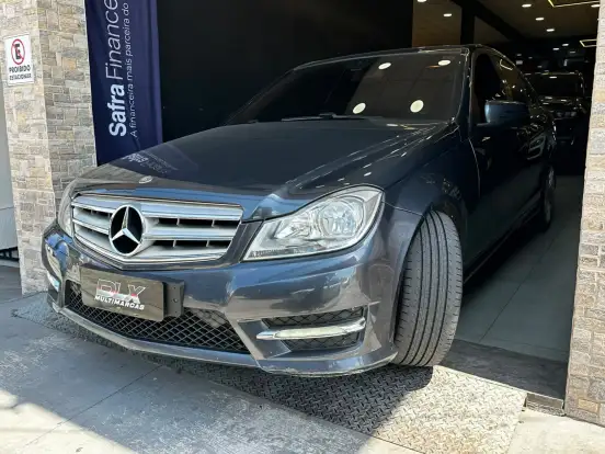 MERCEDES-BENZ-C 180-1.6 CGI SPORT 16V TURBO GASOLINA 4P AUTOMÁTICO MERCEDES-BENZ-C 180-2013
