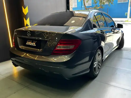 MERCEDES-BENZ-C 180-1.6 CGI SPORT 16V TURBO GASOLINA 4P AUTOMÁTICO MERCEDES-BENZ-C 180-2013