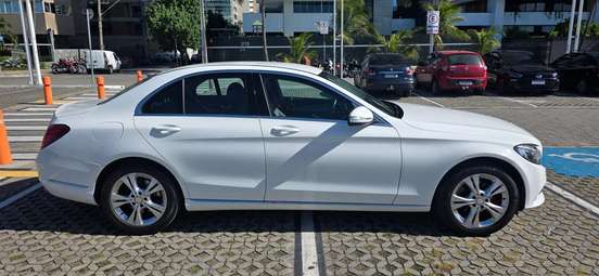 MERCEDES-BENZ-C 180-1.6 CGI AVANTGARDE 16V TURBO GASOLINA 4P AUTOMÁTICO MERCEDES-BENZ-C 180-2014