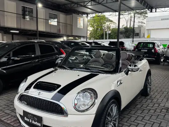 MINI-COOPER-1.6 JOHN COOPER WORKS CABRIO 16V GASOLINA 2P AUTOMÁTICO MINI-COOPER-2010