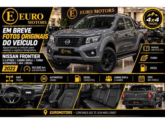 NISSAN FRONTIER 2.3 16V TURBO DIESEL ATTACK CD 4X4 AUTOMÁTICO