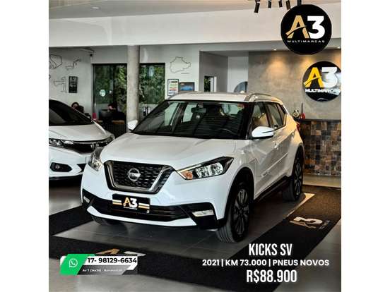 NISSAN-KICKS-1.6 16V FLEXSTART SV 4P XTRONIC NISSAN-KICKS-2021