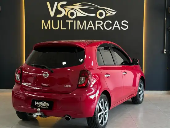 NISSAN-MARCH-1.6 SL 16V FLEX 4P MANUAL NISSAN-MARCH-2016
