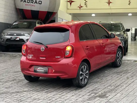 NISSAN-MARCH-1.6 SV 16V FLEX 4P MANUAL NISSAN-MARCH-2015