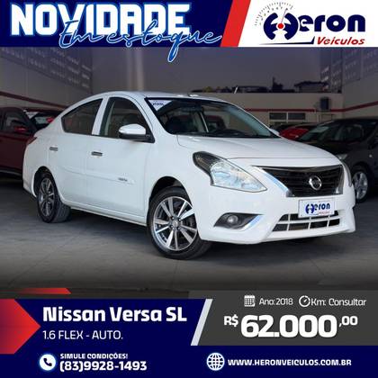 NISSAN VERSA 1.6 16V FLEX SL 4P XTRONIC