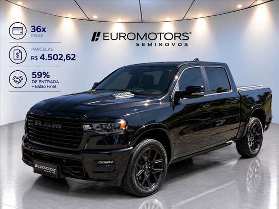 RAM-1500-3.0 HURRICANE 6 BITURBO GASOLINA LARAMIE NIGHT EDITION CD 4X4 AUTOMÁTICO RAM-1500-2025