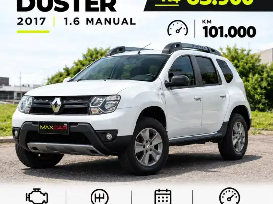 RENAULT-DUSTER-1.6 DYNAMIQUE 4X2 16V FLEX 4P MANUAL RENAULT-DUSTER-2017