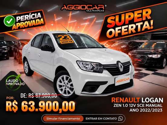 RENAULT-LOGAN-1.0 12V SCE FLEX ZEN MANUAL RENAULT-LOGAN-2022