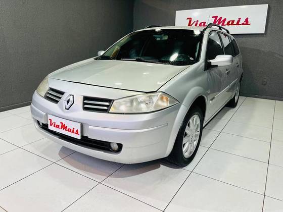 RENAULT MEGANE 1.6 DYNAMIQUE GRAND TOUR 16V FLEX 4P MANUAL