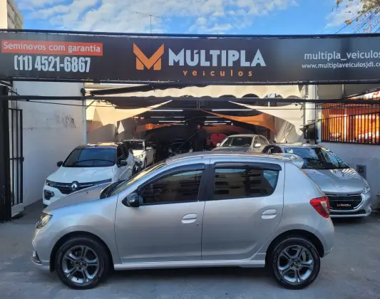 RENAULT SANDERO 1.6 GT LINE LIMITED FLEX 4P MANUAL