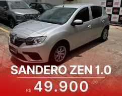 RENAULT SANDERO 1.0 12V SCE FLEX ZEN MANUAL RENAULT SANDERO 1.0 12V SCE FLEX ZEN MANUAL