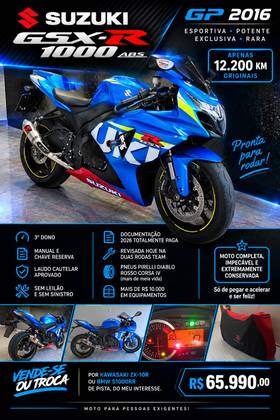 SUZUKI GSX-R1000 MOTO GP ABS 