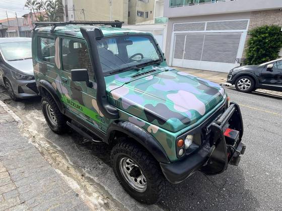 SUZUKI SAMURAI 1.3 JX METAL TOP 4X4 16V GASOLINA 2P MANUAL