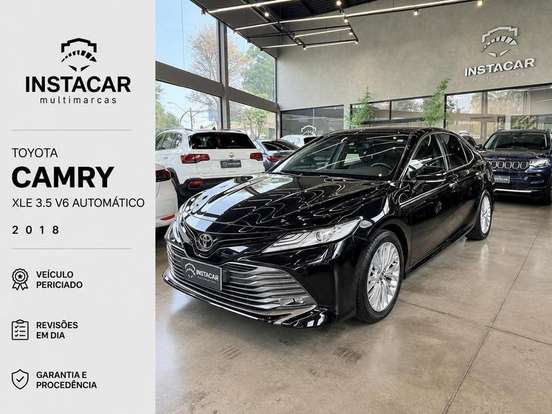 TOYOTA-CAMRY-3.5 XLE V6 24V GASOLINA 4P AUTOMÁTICO TOYOTA-CAMRY-2018