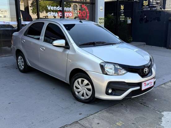 TOYOTA-ETIOS-1.5 X PLUS SEDAN 16V FLEX 4P MANUAL TOYOTA-ETIOS-2018