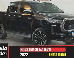 TOYOTA HILUX 2.8 D-4D TURBO DIESEL CD SRV 4X4 AUTOMÁTICO TOYOTA HILUX 2.8 D-4D TURBO DIESEL CD SRV 4X4 AUTOMÁTICO