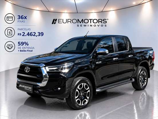 TOYOTA-HILUX-2.8 D-4D TURBO DIESEL CD SRX 4X4 AUTOMÁTICO TOYOTA-HILUX-2025