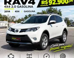 TOYOTA RAV4 2.0 4X4 16V GASOLINA 4P AUTOMÁTICO TOYOTA RAV4 2.0 4X4 16V GASOLINA 4P AUTOMÁTICO