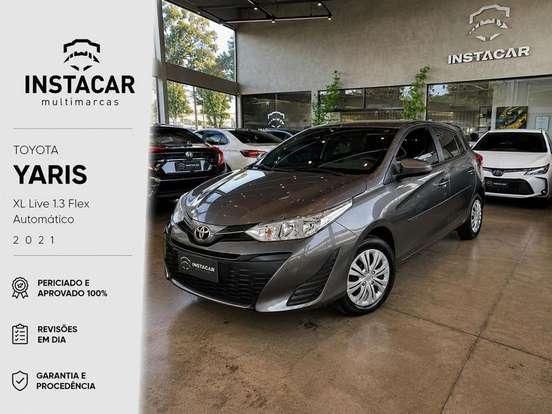 TOYOTA-YARIS-1.3 16V FLEX XL LIVE MULTIDRIVE TOYOTA-YARIS-2021