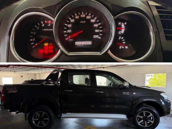 TOYOTA-HILUX-3.0 SRV 4X4 CD 16V TURBO INTERCOOLER DIESEL 4P AUTOMÁTICO TOYOTA-HILUX-2009