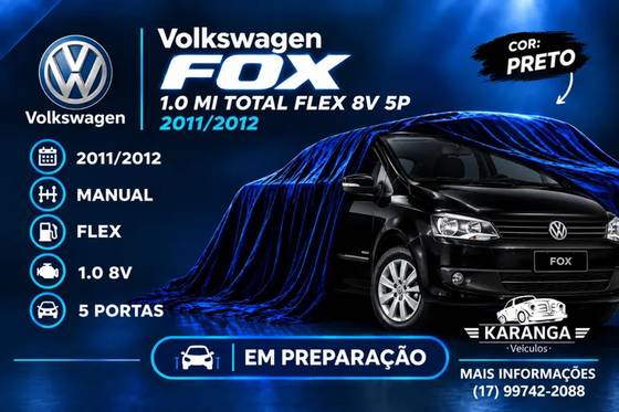 VOLKSWAGEN FOX 1.0 MI 8V FLEX 4P MANUAL