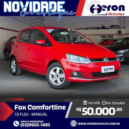 VOLKSWAGEN FOX 1.6 MSI COMFORTLINE 8V FLEX 4P MANUAL