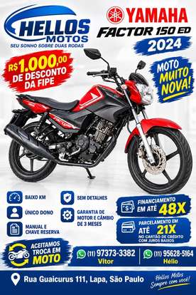 YAMAHA-FACTOR YBR 150 ED-2024