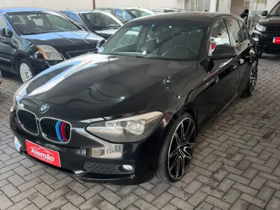 BMW-116i-1.6 16V TURBO GASOLINA 4P AUTOMÁTICO BMW-116i-2014