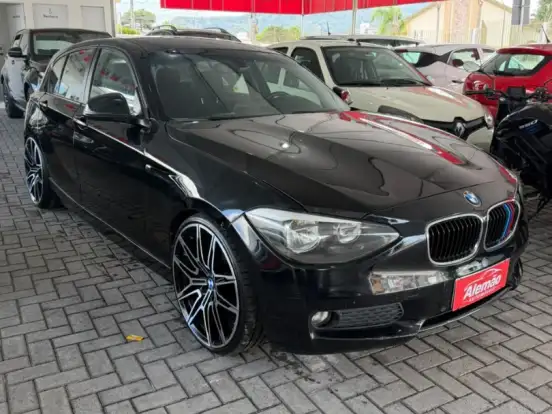 BMW-116i-1.6 16V TURBO GASOLINA 4P AUTOMÁTICO BMW-116i-2014