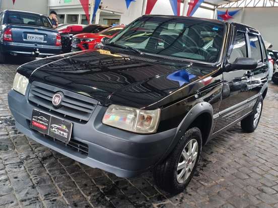FIAT-UNO-1.0 MPI MILLE FIRE ECONOMY 8V FLEX 4P MANUAL FIAT-UNO-2009