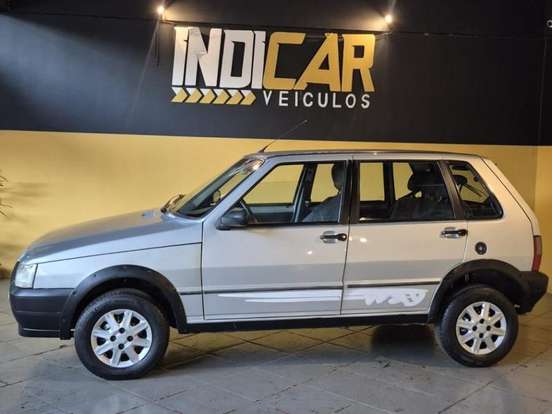 FIAT-UNO-1.0 MPI MILLE WAY ECONOMY 8V FLEX 4P MANUAL FIAT-UNO-2009