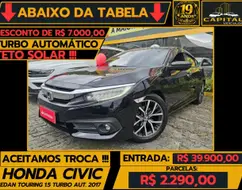HONDA CIVIC 1.5 16V TURBO GASOLINA TOURING 4P CVT HONDA CIVIC 1.5 16V TURBO GASOLINA TOURING 4P CVT