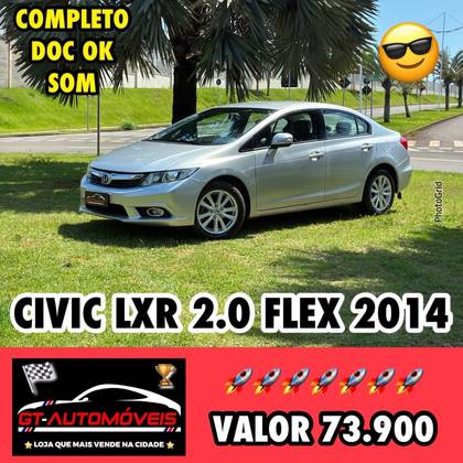HONDA CIVIC 2.0 LXR 16V FLEX 4P AUTOMÁTICO