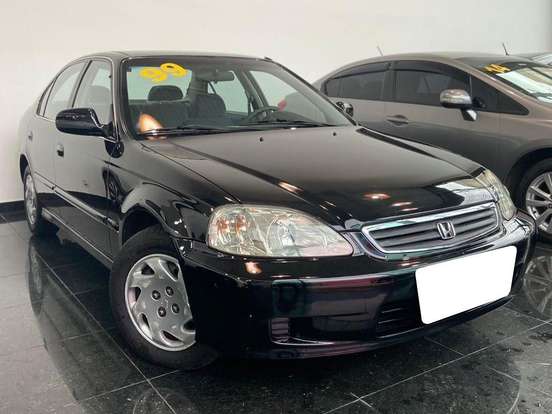 HONDA-CIVIC-1.6 LX 16V GASOLINA 4P AUTOMÁTICO HONDA-CIVIC-1998