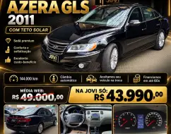 HYUNDAI AZERA 3.3 MPFI GLS SEDAN V6 24V GASOLINA 4P AUTOMÁTICO HYUNDAI AZERA 3.3 MPFI GLS SEDAN V6 24V GASOLINA 4P AUTOMÁTICO