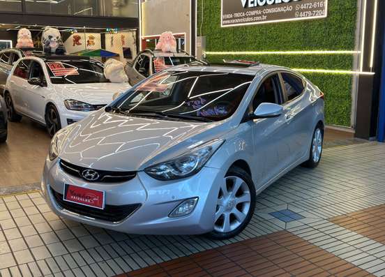 HYUNDAI-ELANTRA-1.8 GLS 16V GASOLINA 4P AUTOMÁTICO HYUNDAI-ELANTRA-2012