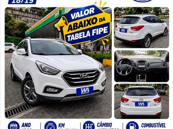 HYUNDAI-IX35-2.0 MPFI GL 16V FLEX 4P AUTOMÁTICO HYUNDAI-IX35-2018