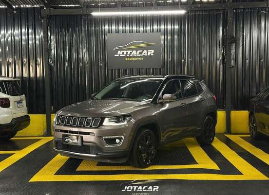JEEP-COMPASS-2.0 16V FLEX LIMITED AUTOMÁTICO JEEP-COMPASS-2018