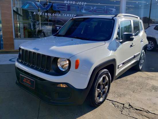 JEEP-RENEGADE-1.8 16V FLEX 4P AUTOMÁTICO JEEP-RENEGADE-2018