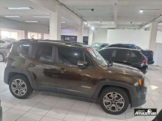 JEEP-RENEGADE-1.8 16V FLEX LONGITUDE 4P AUTOMÁTICO JEEP-RENEGADE-2018