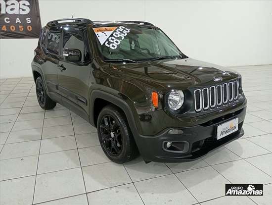 JEEP-RENEGADE-1.8 16V FLEX LONGITUDE 4P AUTOMÁTICO JEEP-RENEGADE-2017