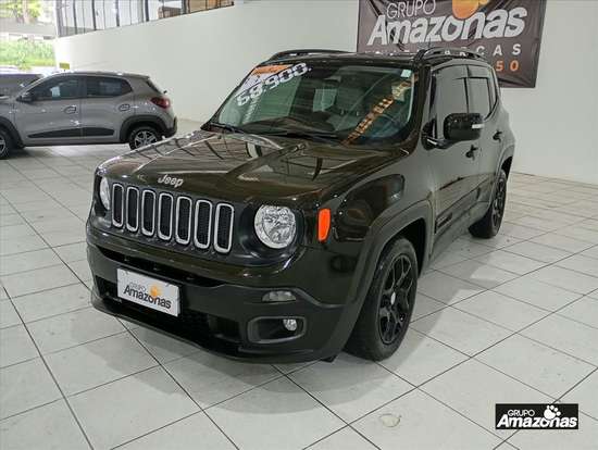 JEEP-RENEGADE-1.8 16V FLEX LONGITUDE 4P AUTOMÁTICO JEEP-RENEGADE-2017