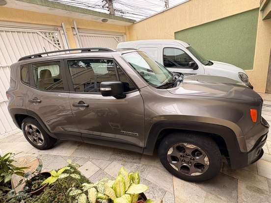 JEEP-RENEGADE-1.8 16V FLEX SPORT 4P AUTOMÁTICO JEEP-RENEGADE-2016