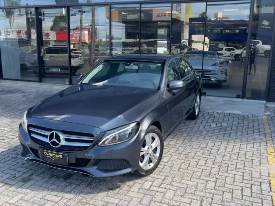 MERCEDES-BENZ-C 180-1.6 CGI AVANTGARDE 16V TURBO GASOLINA 4P AUTOMÁTICO MERCEDES-BENZ-C 180-2016
