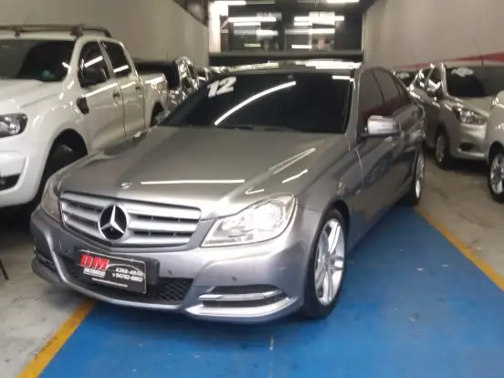 MERCEDES-BENZ-C 180-1.6 CGI CLASSIC 16V TURBO GASOLINA 4P AUTOMÁTICO MERCEDES-BENZ-C 180-2012