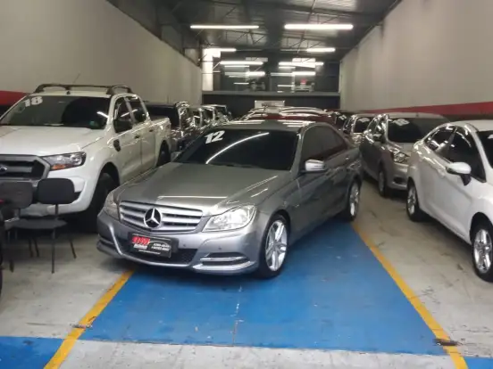 MERCEDES-BENZ-C 180-1.6 CGI CLASSIC 16V TURBO GASOLINA 4P AUTOMÁTICO MERCEDES-BENZ-C 180-2012