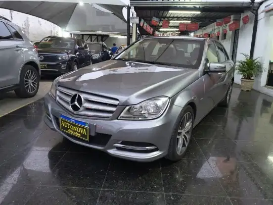MERCEDES-BENZ-C 180-1.8 CGI CLASSIC 16V TURBO GASOLINA 4P AUTOMÁTICO MERCEDES-BENZ-C 180-2012
